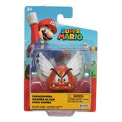 Boneco Articulado Goomba Alado de 6cm - Super Mario