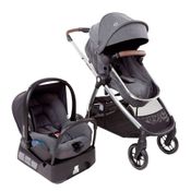 CARRINHO COM BEBÊ CONFORTO TRAVEL SYSTEM ANNA LUXE TRIO TWILLIC GREY - MAXI COSI