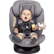 Cadeirinha de Carro Passear Baby L'Única ISOFIX 360 0-36kg Cinza