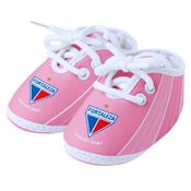 Sapatinho Bebê Fortaleza Chuteirinha Rosa Torcida Baby