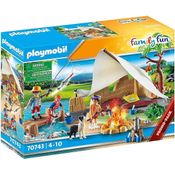 Playmobil - Viagem De Acampamento - Family Fun - 70743