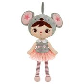 Boneca Metoo Jimbao Ratinha 50cm Metoo