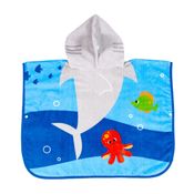 Toalha Infantil Tubarão Praia Buba