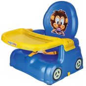 Cadeira Papinha Portátil Leão Magic Toys Azul 6M+ 4776