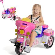 Carrinho de Passeio e Pedal Calesita Street Classic Pop Rosa