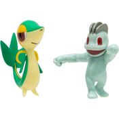 Pokemon - Figuras de Ação Sortidas - Machop e Snivy - Sunny