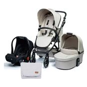 CARRINHO DE BEBE COMO 4 POWDER COM MOISES + BOLSA + BEBE CONFORTO  - ABC DESIGN