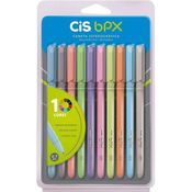 Caneta Esferográfica 0.7mm BPX c/ 10 Peças - Cis