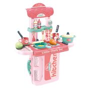 Bancada Maleta Cozinha Infantil Brinquedo Kitchen ReplayKids