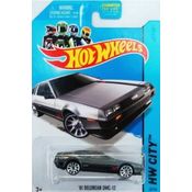 *Embalagem danificada*  Hot Wheels City - ? Delorean DMC-12
