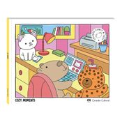 Livro de Colorir Cozy Moments 22 Páginas - Ciranda Cultural