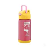 Copo Térmico Aço Inox Hot & Cold 400ML Rosa - Fisher Price