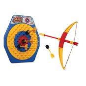 Jogo Arco E Dardos Com Alvo Colorido