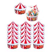 40 Porta Mix Circo Pote de Doces e Sacola Surpresa de Aniversário