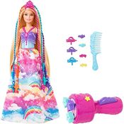 BARBIE PRINCESAS TRANÇAS MAGICAS DREAMTOPIA - MATTEL