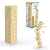 Torre Equilíbrio Blocos Em Madeira Torremoto 54 Peças Brinquedo Crianças +6 Anos