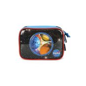 Estojo Box 100 Pens Luxcel Nasa Espacial Colorido