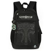 Mochila De Costas Good Of War Ragnarok Preto Luxcel