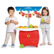 Cozinha Infantil Carrinho de Lanche Food Truck Com Som TaTeTi
