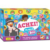 Jogo De Raciocínio Achei! Mundo Bita Com 48 Fichas