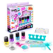 Conjunto de Artes - Decore suas Unhas - Glitter - Fun