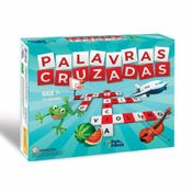 Jogo Educativo Palavras Cruzadas 120 Peças Pais e Filhos