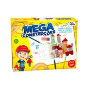 Blocos de Montar Mega Construção 150 Peças Madeira Pais e Filhos