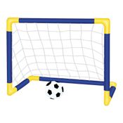 Brinquedo Futebol Gol com Trave Rede Mini Bola