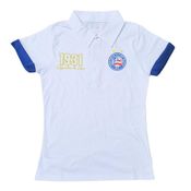 Camisa Polo Bahia Branca Esquadrão Adulto Feminina Oficial
