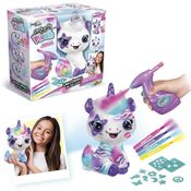 Pelúcia e Acessórios - Unicórnio para Pintar - Branco - Fun