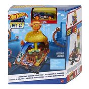 Hot Wheels City Lanchonete De Hamburguer Hotwheels Hdr26