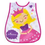 Babador Impermeável Atoalhado Princesa - Giro Baby