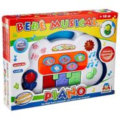 Brinquedo Para Bebê Musical Piano Braskit