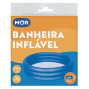 Banheira Inflável Azul Para Bebê 130 Litros 102 x 25 Mor