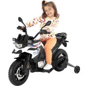 Moto Triciclo Eletrico Zippy Toys BMW F850 GS 12V Branca