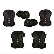 Kit de Proteção Infantil para Skate e Patins Preto (M) Bel