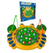 Jogo Pega Peixe Caranguejo Pescaria Divertida, Pica-Pau, Brinquedo Crianças +5 Anos