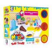 Brinquedo Massinha de Modelar Sorveteria Cheiro Tutti Frutti