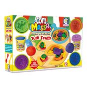 Brinquedo Massinha de Modelar Pizzaria Cheiro Tutti Frutti