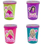 4x SLIME COM CHARMS 180G - BARBIE - SORTIDO - DOCE BRINQUEDO