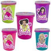 5x SLIME COM CHARMS 180G - BARBIE - SORTIDO - DOCE BRINQUEDO