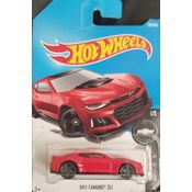 Hot Wheels Camaro Fifty - 2017 Camaro ZL1 vermelho