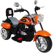Moto Elétrica Infantil 3 Rodas TR 1501 6V Laranja Bel