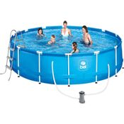 Piscina de Armação 13.000 Litros + Cobertura + Lona + Escada + Filtro 220V Bel