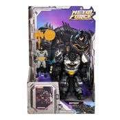 Boneco Batman 10cm com Armadura Metal Force - DC Comics