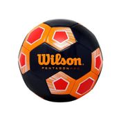 Bola de Futebol Pentagon Preta e Vermelho Wilson 05891
