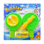 Kit Bolha de Sabão com Raquetes Bubbles Fun BBR R3011