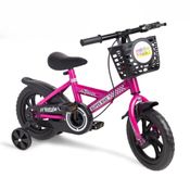 BICICLETA INFANTIL ARO 12 SPEEDY ROSA - BABY STYLE