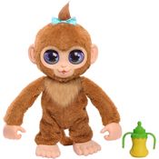Fur Real - Amendoim, o Macaco Brincalhão - Pelúcia Interativa - Sunny