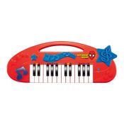 Instrumento Musical de Brinquedo - Teclado Musical - Homem Aranha - Toyng